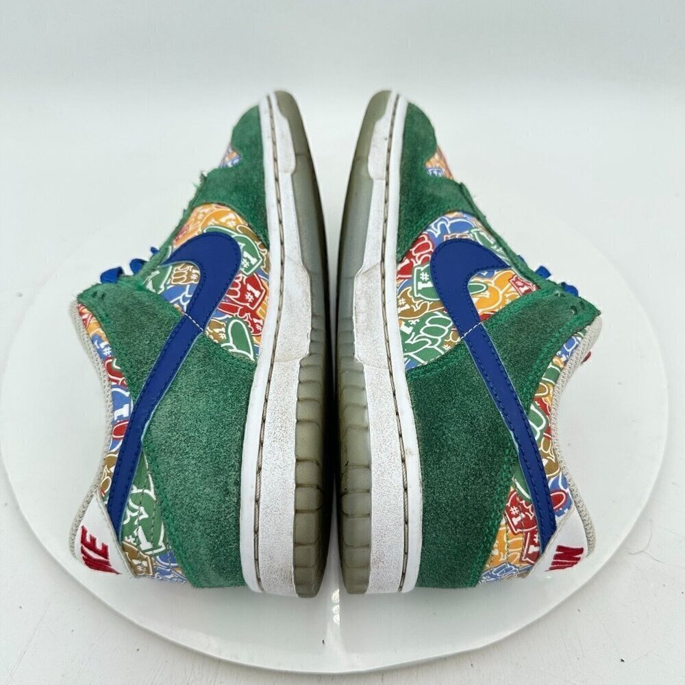 Nike Dunk Low Foam Youth Size 4.5Y Women 6 DZ5299-300 Finger Stadium Green Shoes - Picture 8 of 13